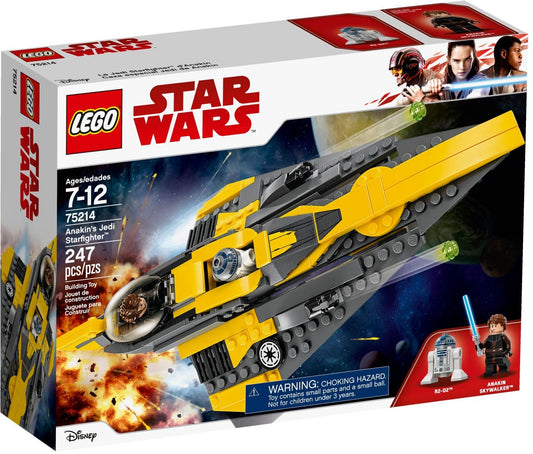 LEGO 75214 Anakin's Jedi Starfighter + R2-D2 - Auzzistore