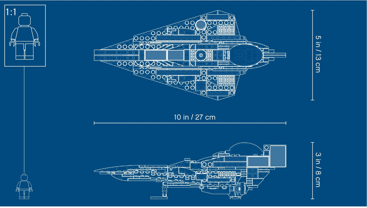 LEGO 75214 Anakin's Jedi Starfighter + R2-D2