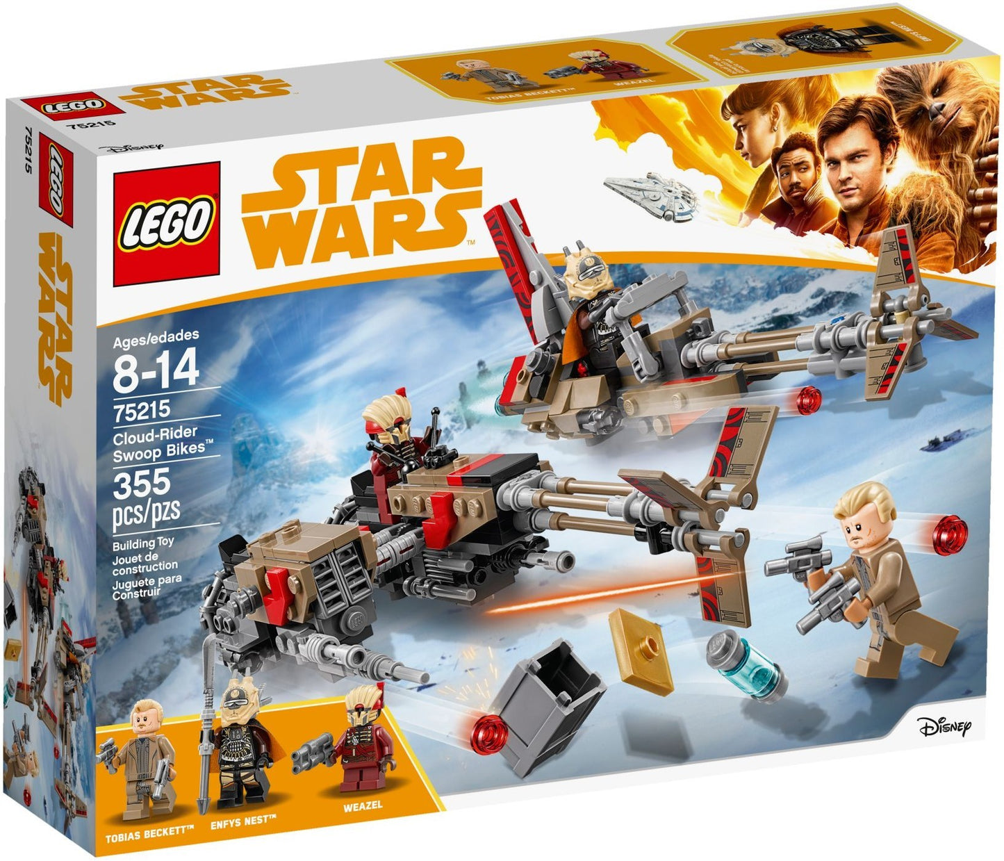 LEGO 75215 Cloud-Rider Swoop Bikes: Enfys Nest & Weazel Chase