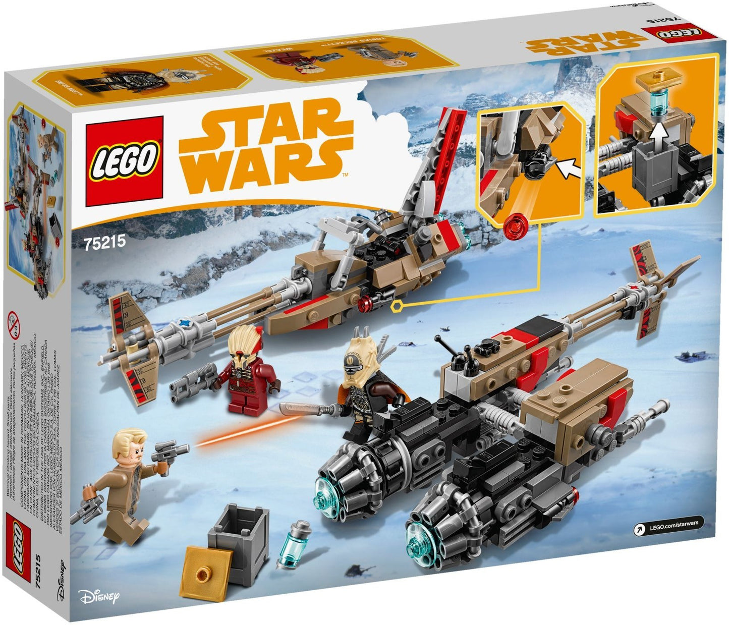LEGO 75215 Cloud-Rider Swoop Bikes: Enfys Nest & Weazel Chase
