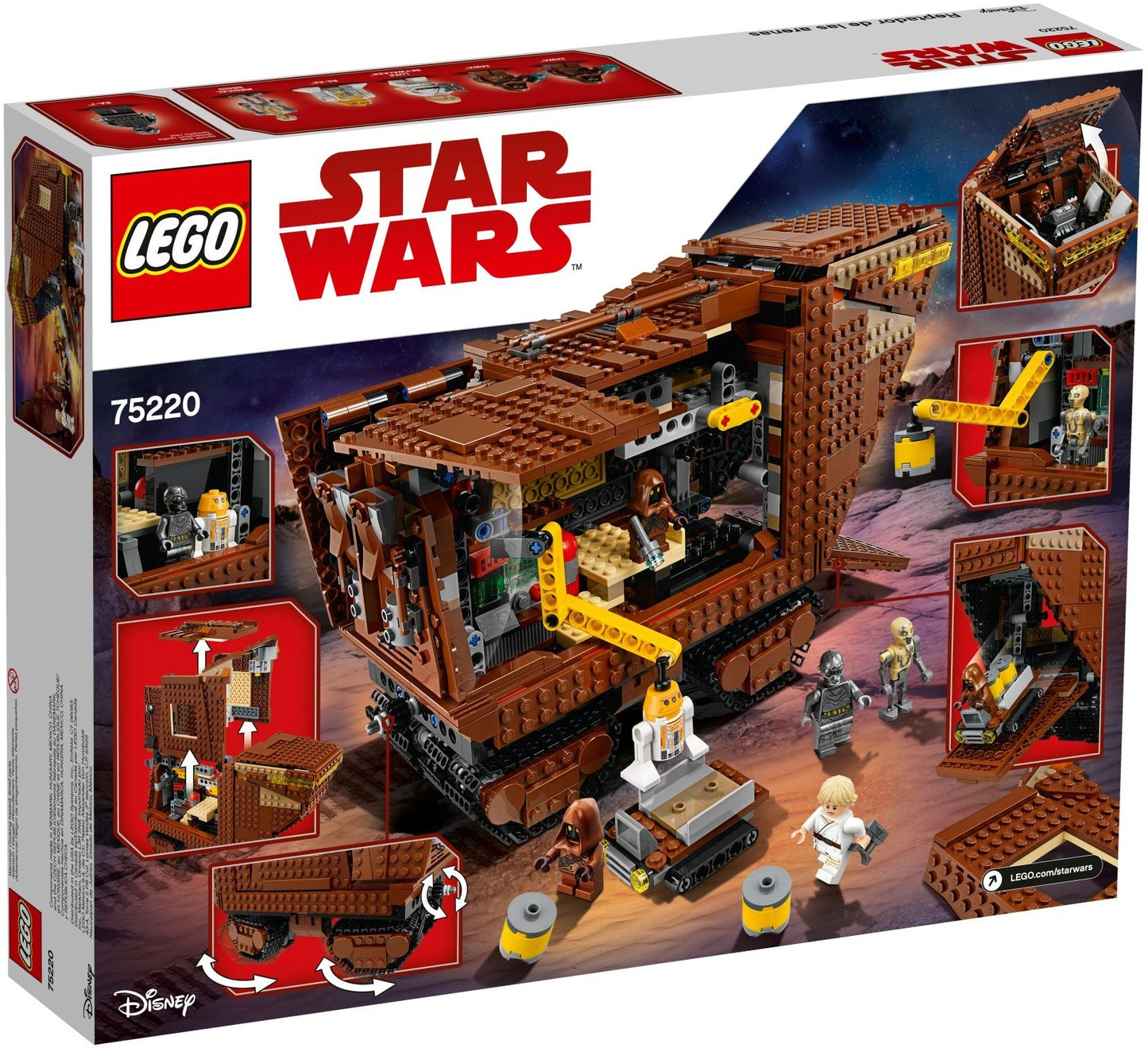 LEGO 75220 Sandcrawler - Star Wars Jawa Vehicle