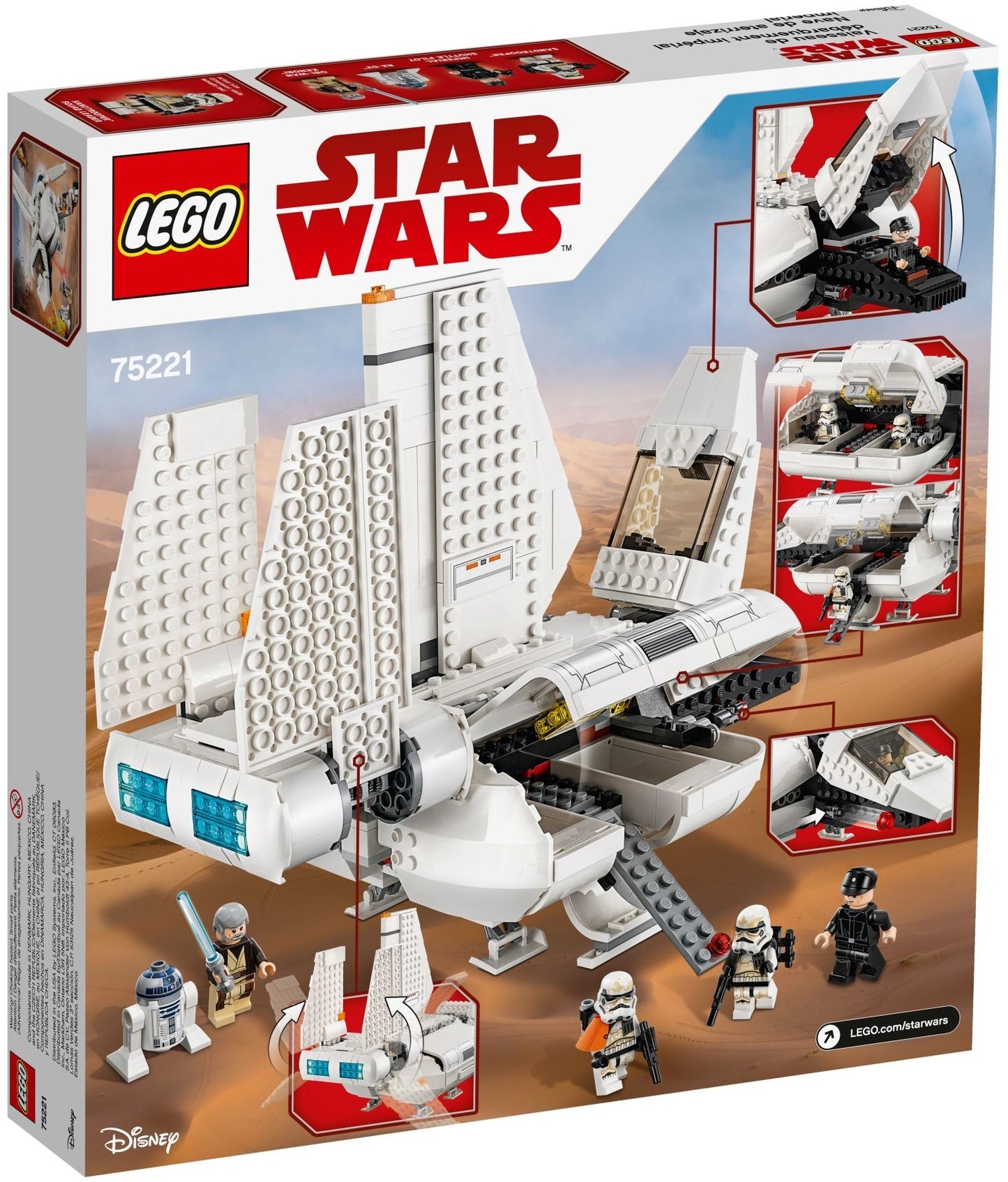 LEGO 75221 Imperial Landing Craft - Star Wars Shuttle