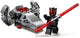 LEGO 75224 Sith Infiltrator Microfighter - Darth Maul Starship – view 3