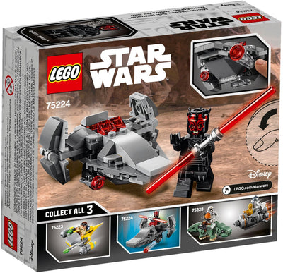 LEGO 75224 Sith Infiltrator Microfighter - Darth Maul Starship