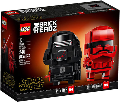 LEGO Brickheadz 75232 Kylo Ren & Sith Trooper Collectable Building Set- Auzzi Store