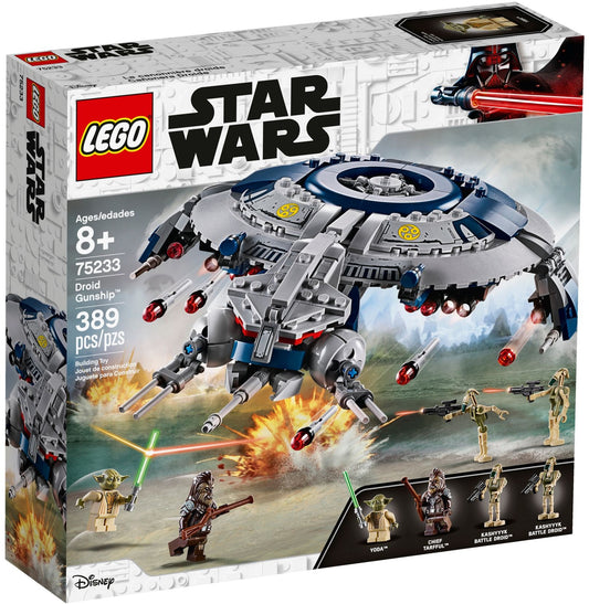 LEGO 75233 Droid Gunship - Star Wars Yoda & Tarfful - Auzzistore