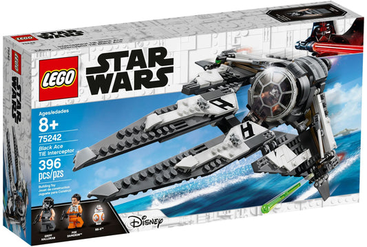 LEGO 75242 Black Ace TIE Interceptor - Star Wars Resistance - Auzzistore
