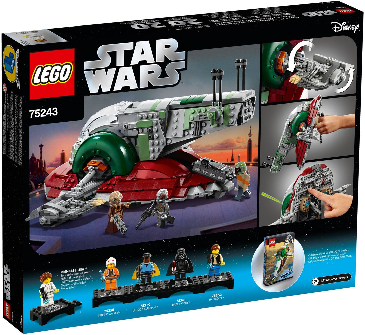LEGO 75243 Slave I - 20th Anniversary Edition Starship