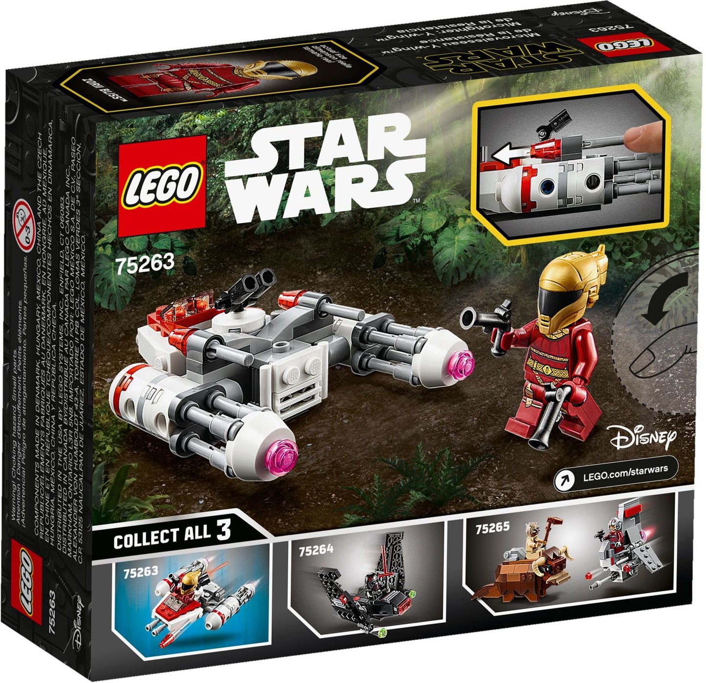 LEGO 75263 Resistance Y-wing Microfighter Star Wars
