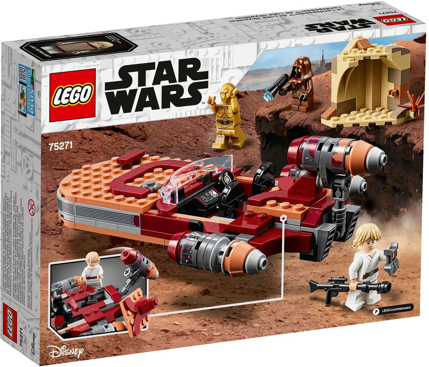 Lego Star Wars 75271 Luke Skywalker’s Landspeeder