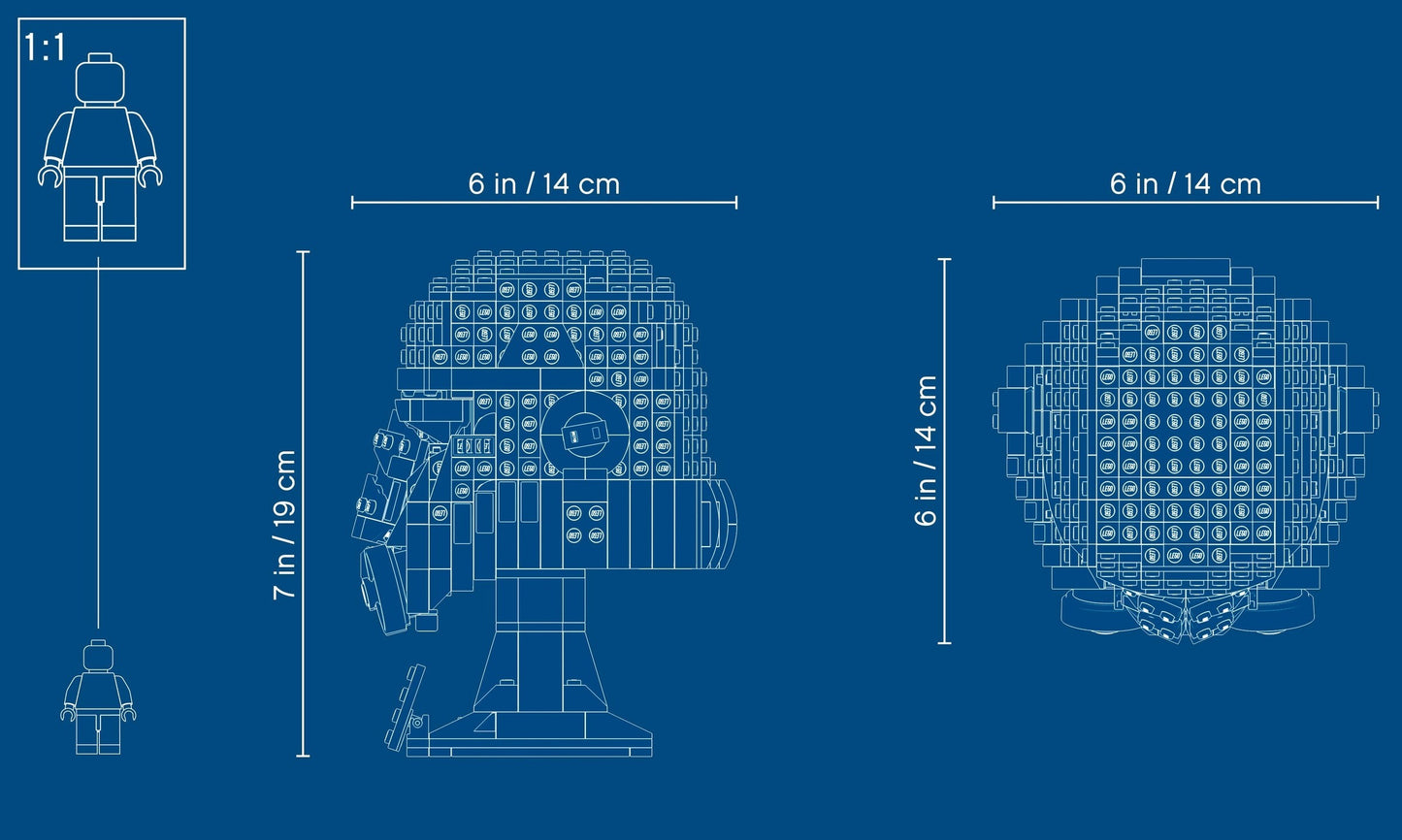 LEGO 75276 Star Wars Stormtrooper Helmet Building Kit