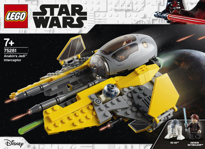 LEGO 75281 Anakin's Jedi Interceptor - Star Wars Building Toy