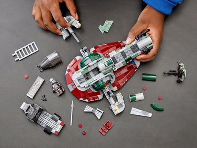 LEGO 75312 Boba Fett's Starship – Mandalorian Toy