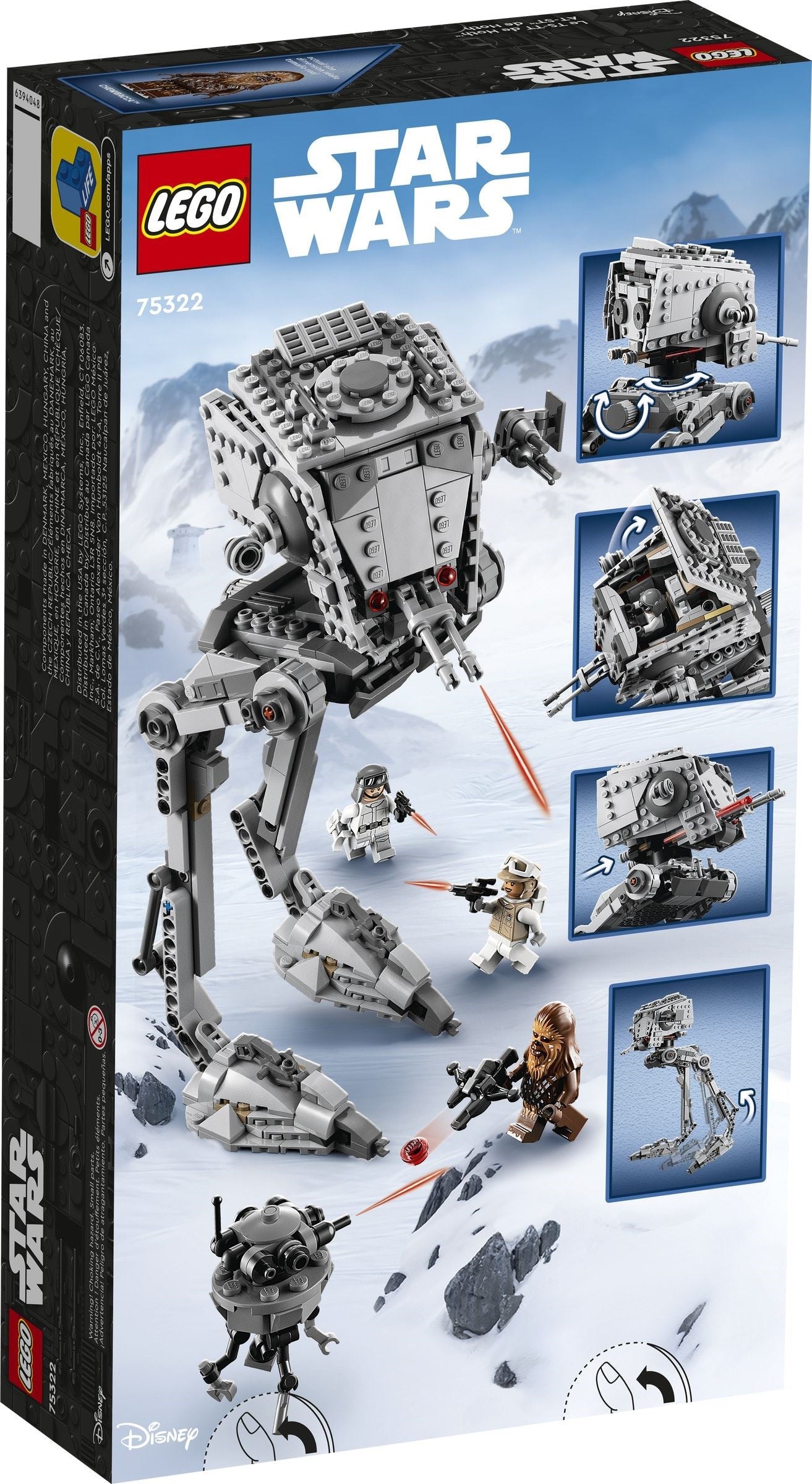LEGO 75322 AT-ST Walker Hoth Battle Set