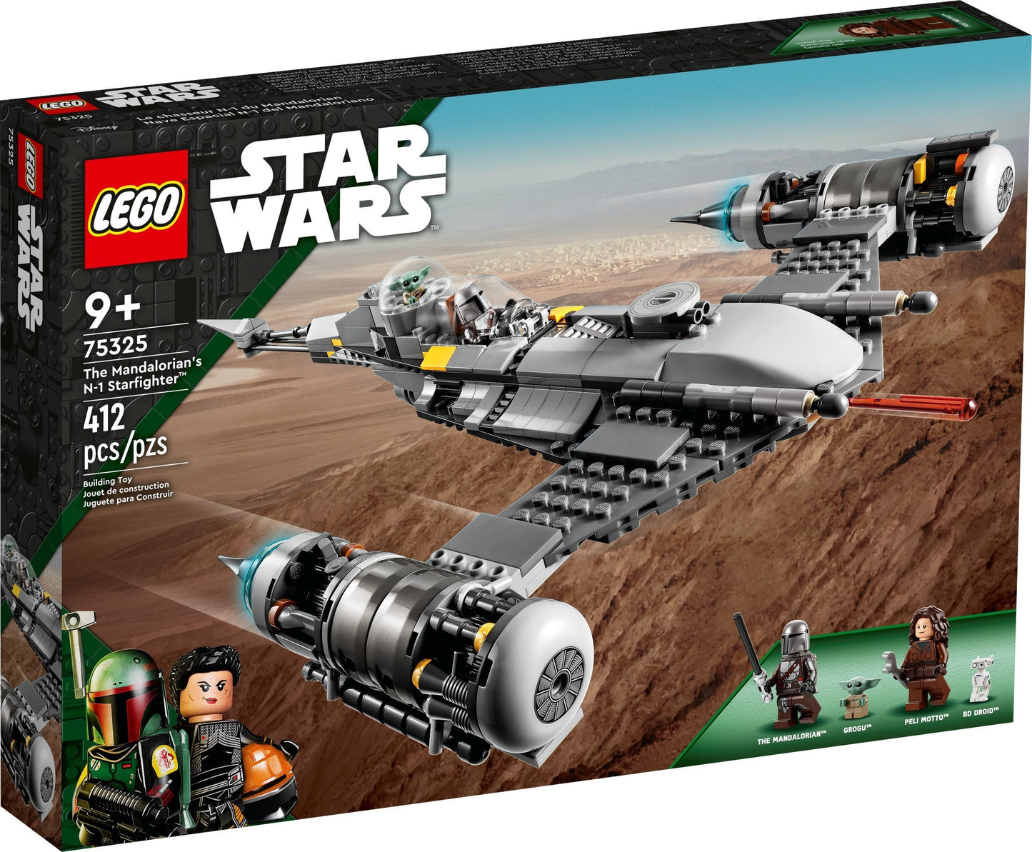 LEGO 75325 Mandalorian's N-1 Starfighter