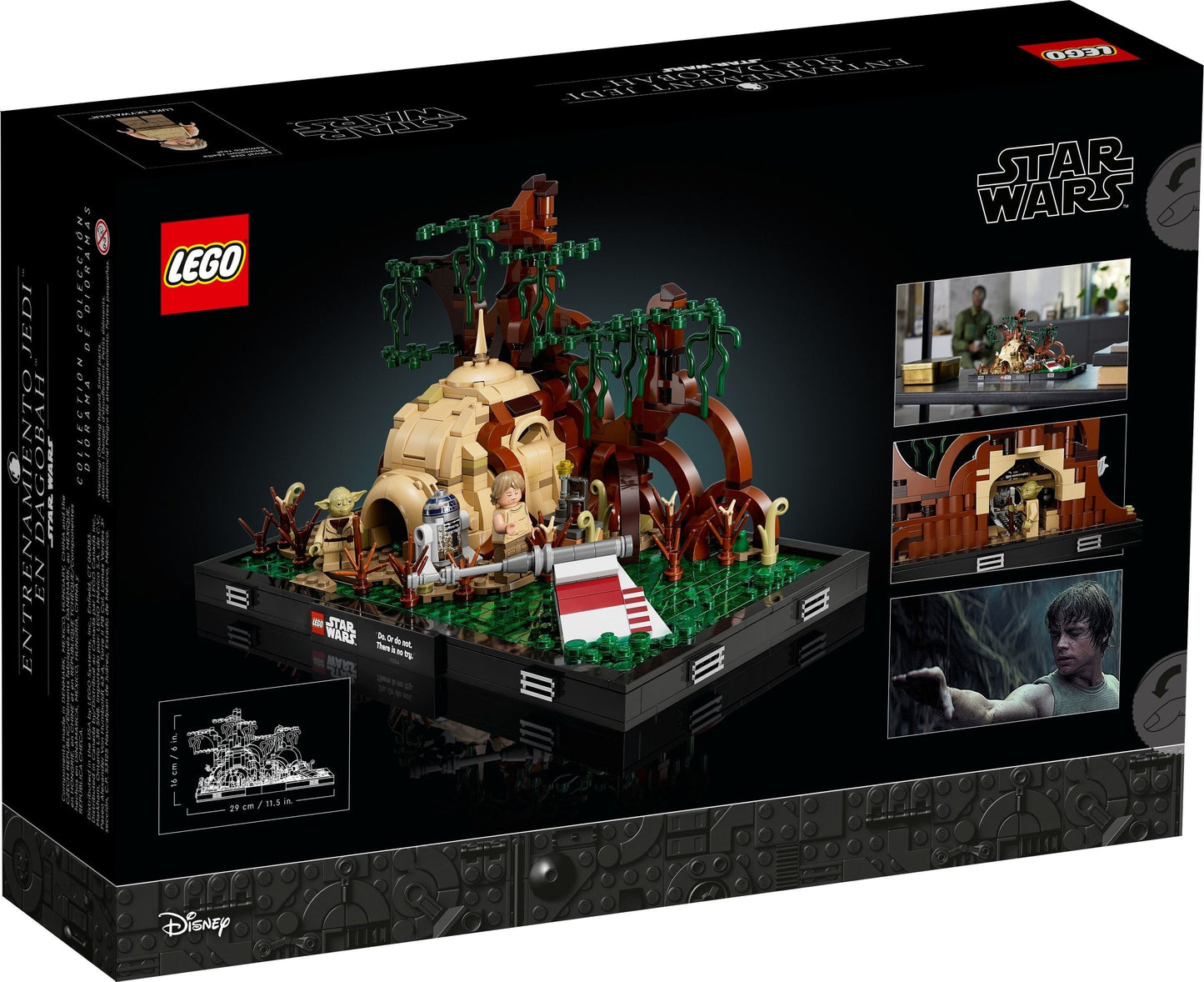 LEGO 75330 Star Wars Dagobah Jedi Training Diorama