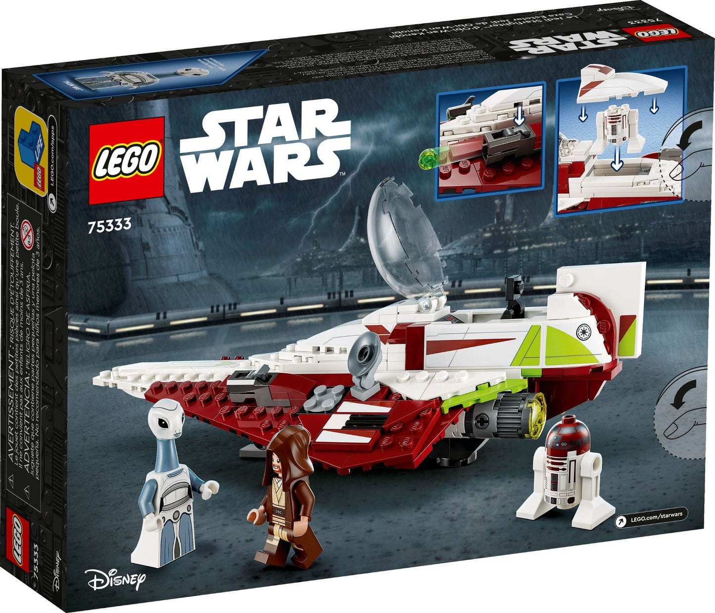 LEGO 75333 Star Wars Obi-Wan Kenobi’s Jedi Starfighter