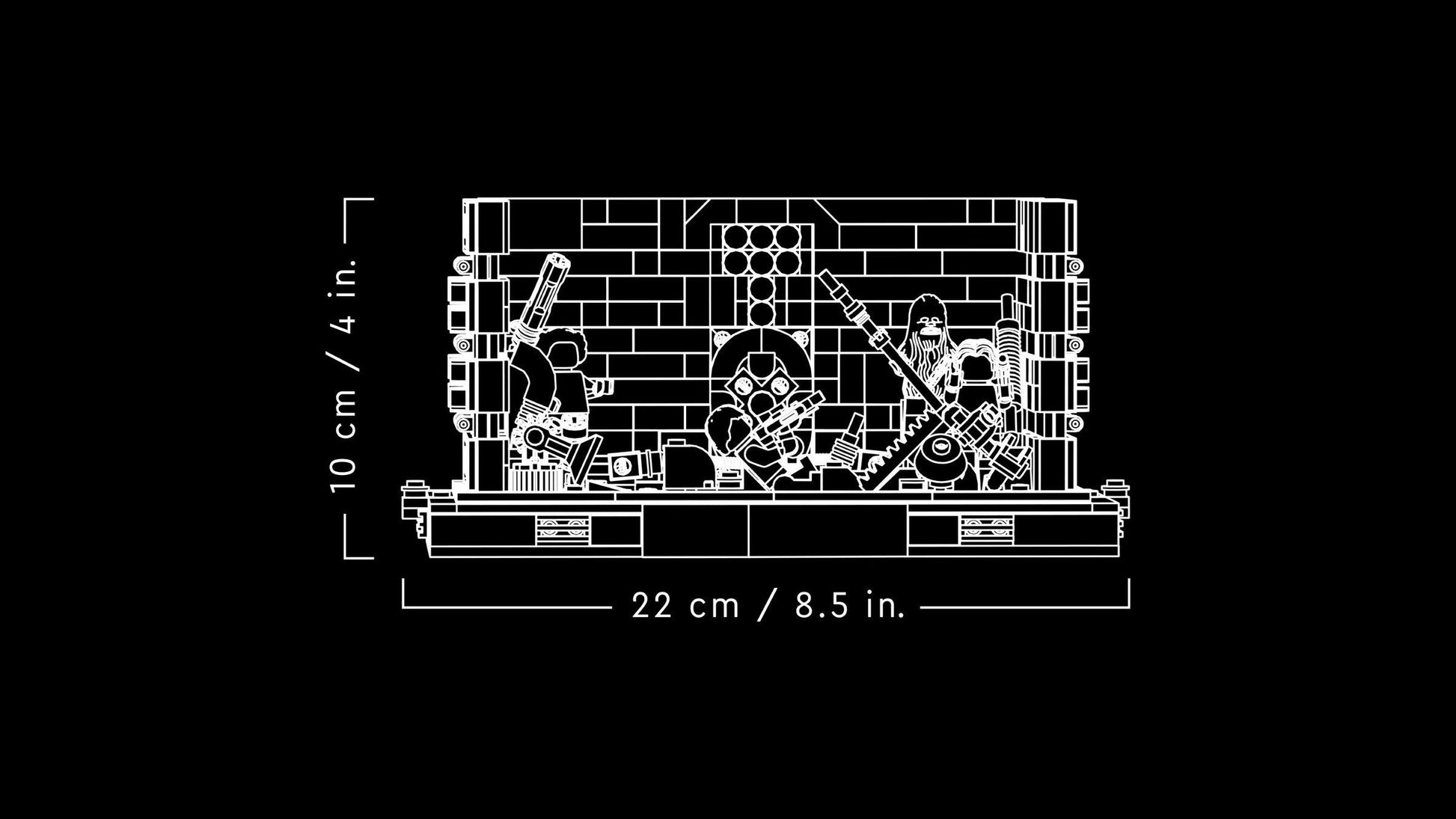 LEGo Star Wars 75339 Death Star Trash Compactor Diorama- Auzzi Store