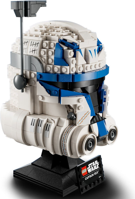 LEGO 75349 Captain Rex Helmet – Star Wars Collectible Display Model – view 2 - Auzzistore