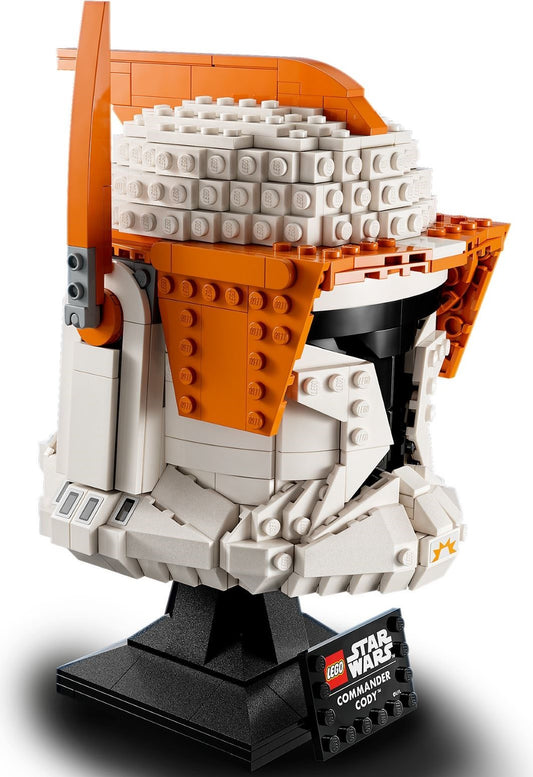 LEGO 75350 Clone Commander Cody Helmet – Star Wars Collectible Build – view 2 - Auzzistore