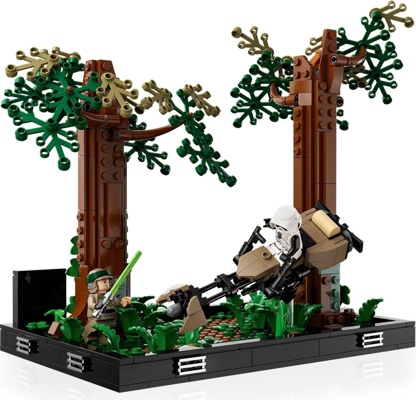 LEGO 75353 Endor Speeder Chase Diorama – Star Wars Collectible Scene