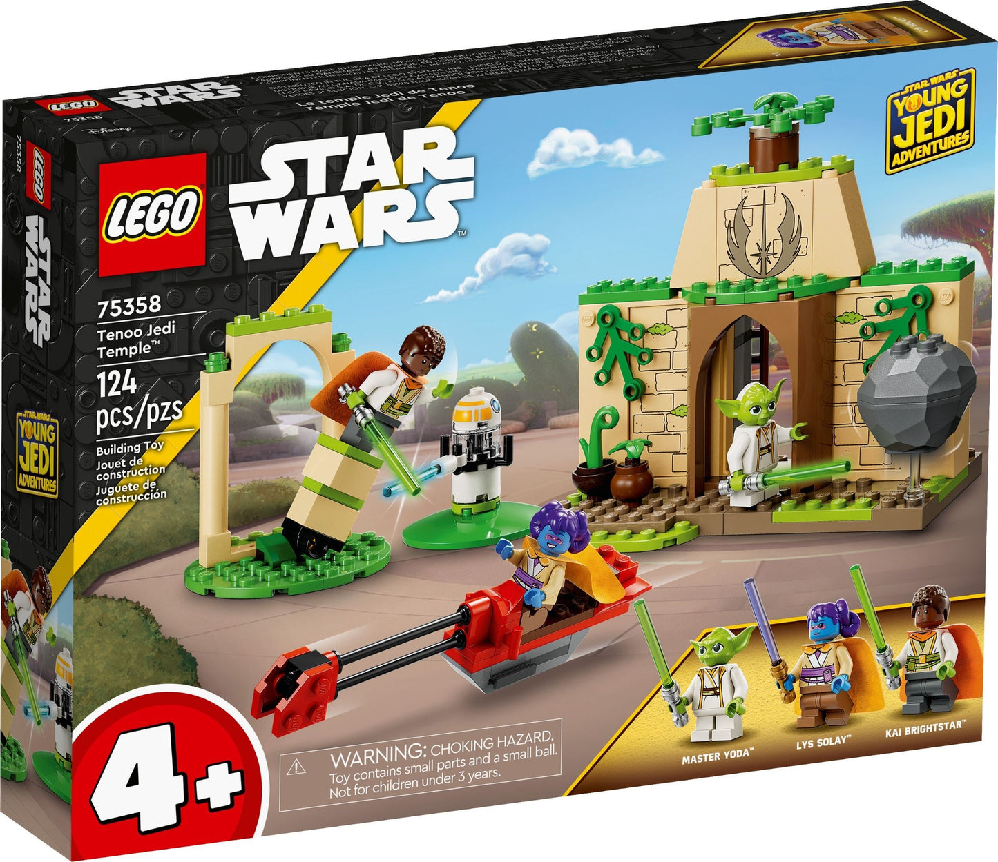 LEGO Star Wars Series 75358 Tenoo Jedi Temple- Auzzi Store