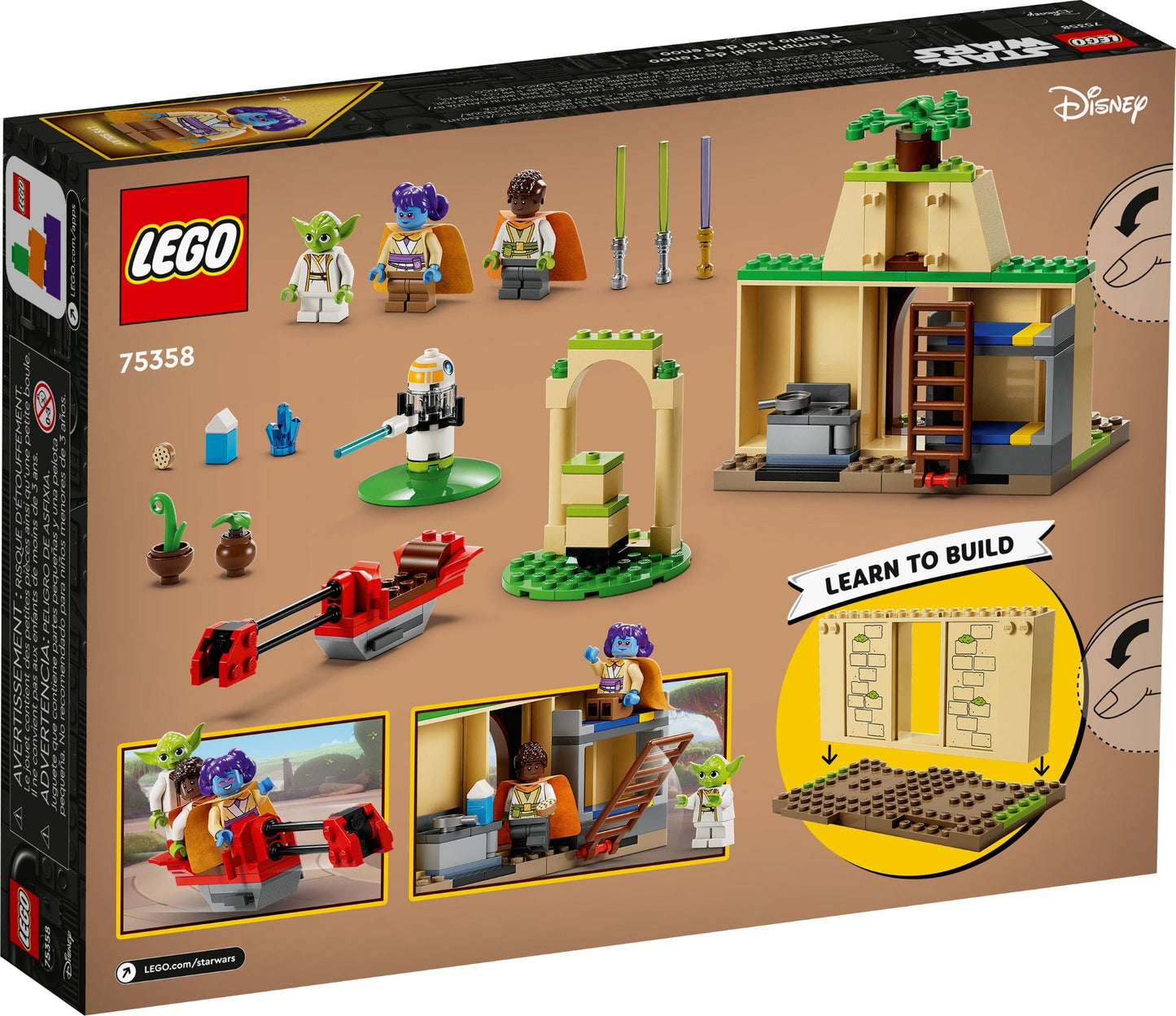 LEGO Star Wars Series 75358 Tenoo Jedi Temple- Auzzi Store