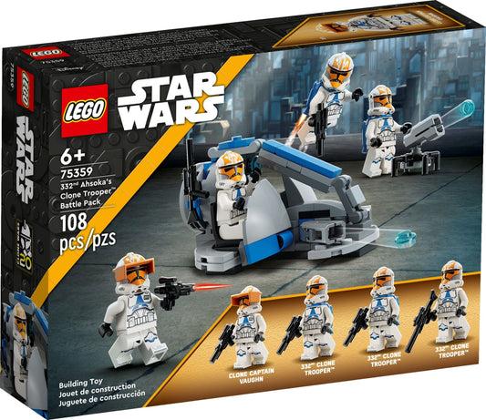 LEGO 75359 332nd Ahsoka’s Clone Trooper Battle Pack – Star Wars Army Builder - Auzzistore