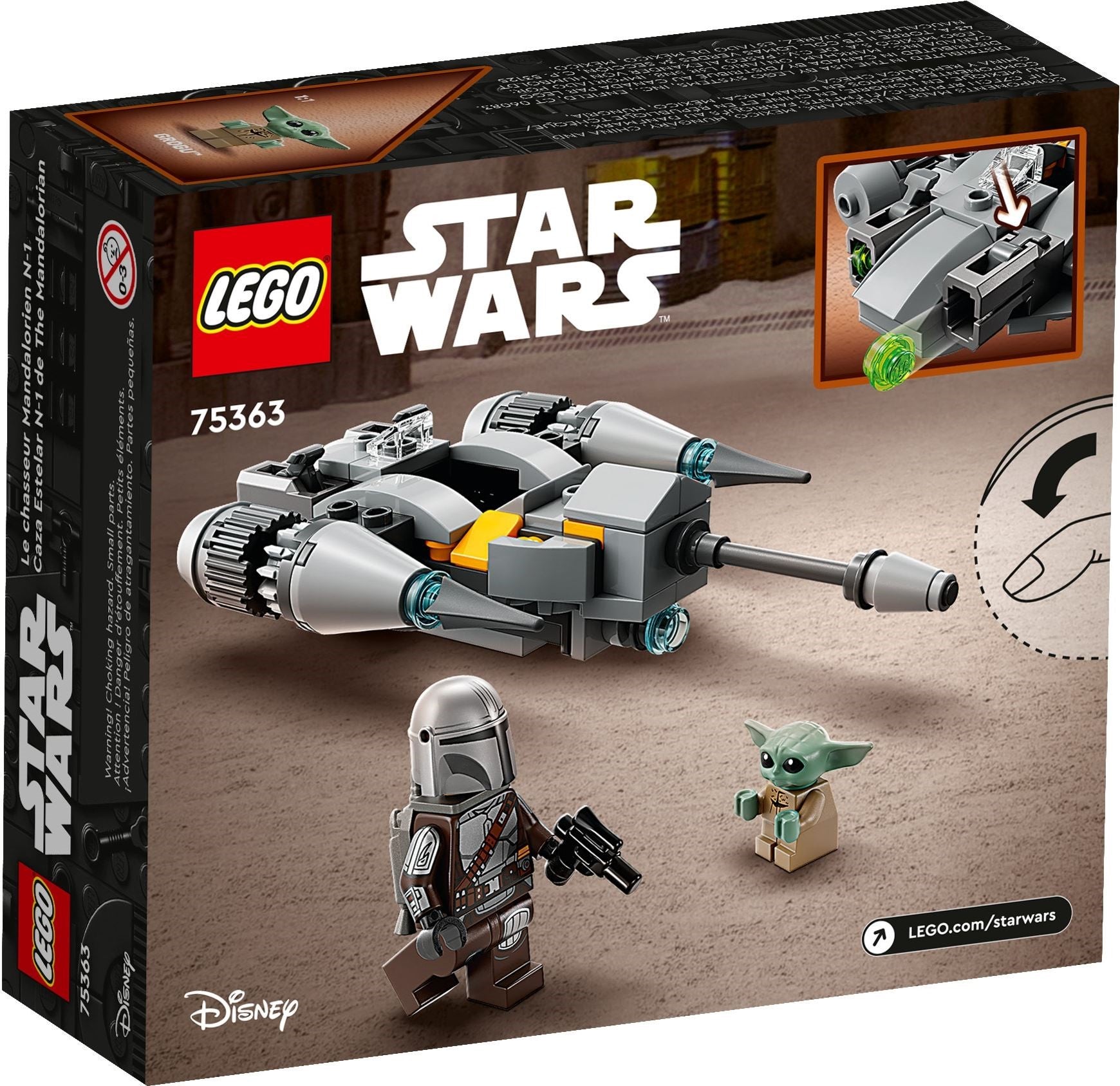 LEGO 75363 The Mandalorian N-1 Starfighter™ Microfighter Star Wars- Auzzi Store