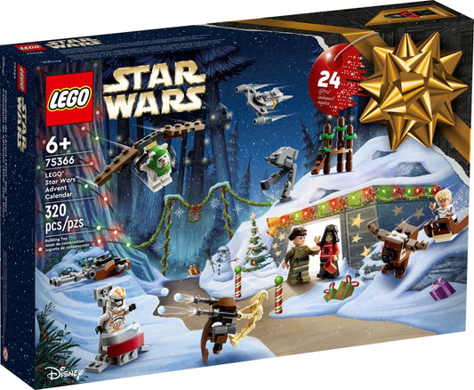 LEGO 75366 Star Wars Advent Calendar – Festive Holiday Surprise Set - Auzzistore