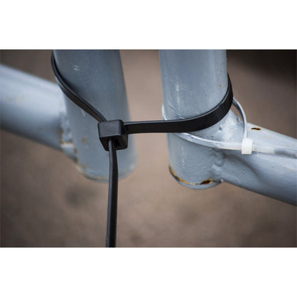 Crescent 100mm X 2 5mm Black Cable Ties 100 Pack