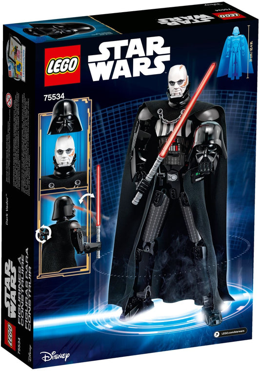 LEGO 75534 Buildable & Posable Darth Vader Figure – view 2 - Auzzistore