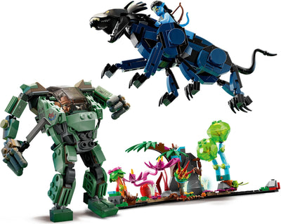 LEGO Avatar 75571 Neytiri & Thanator vs. AMP Suit Quaritch