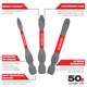 Diablo 2 PH Variety Power Bit 3 Pack - 2" Assorted Phillips Drive Bits - Durable