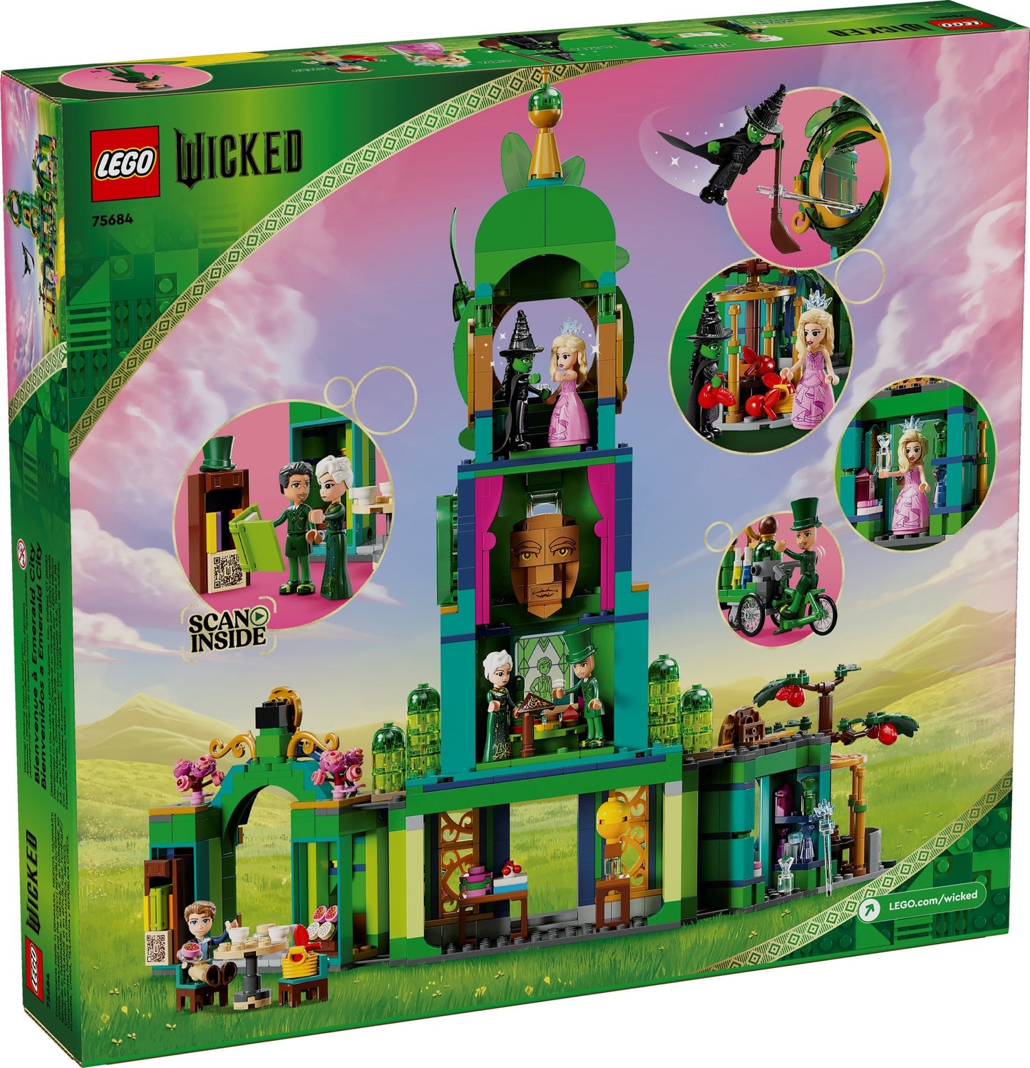 LEGO Wicked Elphaba and Glinda Figures 75681