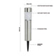 Click Aria Solar Bollard Light - 380mm - Stainless Steel - Outdoor Use