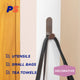 Permastik Large Steel Metal Hook - 1 Pack - Stainless Steel - Easy Apply