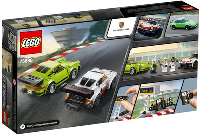 LEGO 75888 Porsche 911 RSR & 911 Turbo 3.0 Race Car Building Set