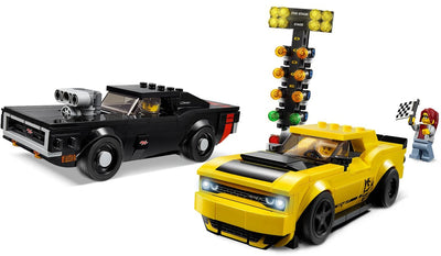 LEGO 75893 Speed Champions 2018 Dodge Challenger SRT Demon 1970 Dodge Charger