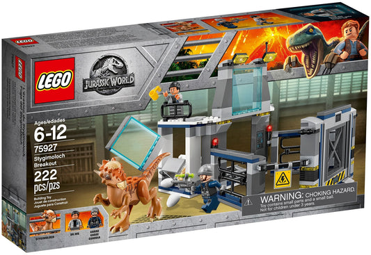 LEGO 75927 Stygimoloch Dinosaur Breakout Lab Jurassic World - Auzzistore