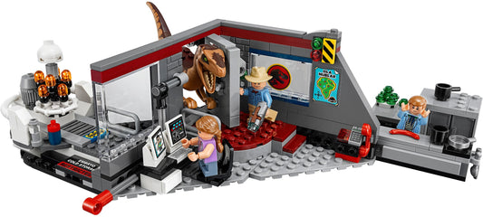 LEGO 75932 Jurassic Park Velociraptor Chase Control Room Playset – view 2 - Auzzistore