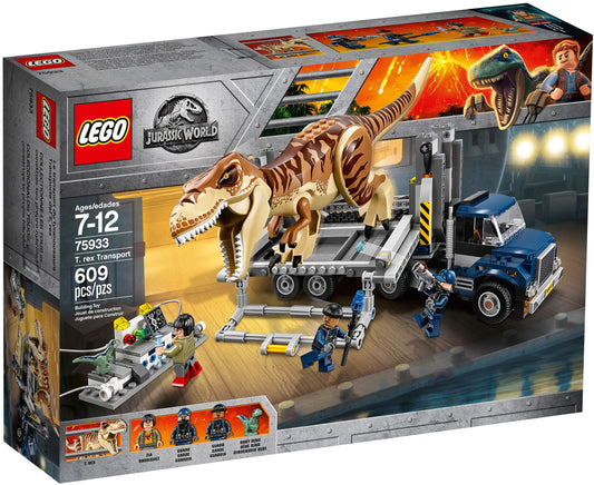 LEGO 75933 T. rex Breakout: Jurassic World Dinosaur Transport - Auzzistore