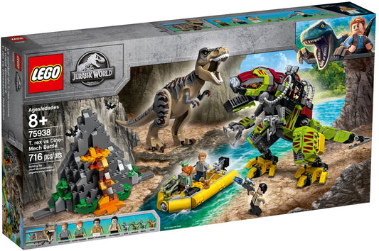 LEGO 75938 T. rex vs. Dino-Mech Battle - Auzzistore