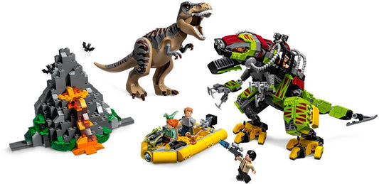 LEGO 75938 T. rex vs. Dino-Mech Battle – view 2 - Auzzistore