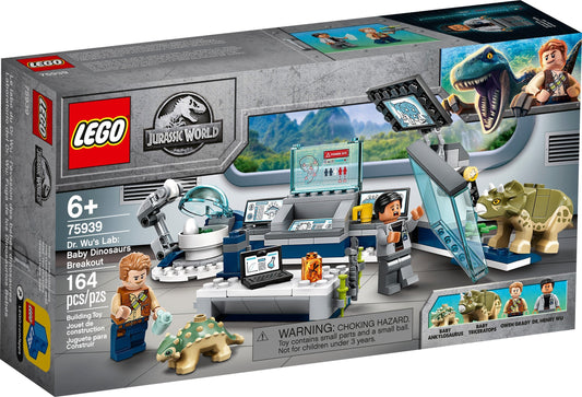 LEGO 75939 Dr. Wu's Lab: Baby Dinosaur Breakout