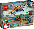 LEGO Jurassic World 75942 4+ Velociraptor: Biplane Rescue Mission Dino Toys