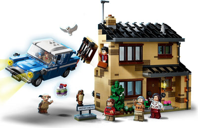 LEGO 75968 Harry Potter 4 Privet Drive House Ford Anglia Dobby Dursley Family