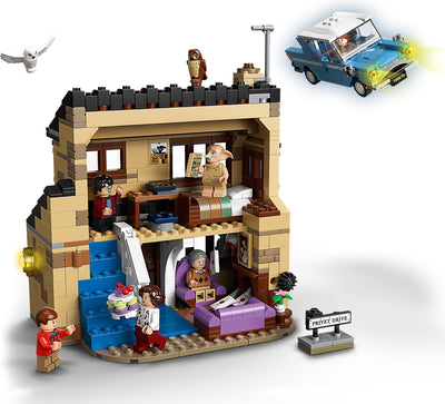 LEGO 75968 Harry Potter 4 Privet Drive House Ford Anglia Dobby Dursley Family