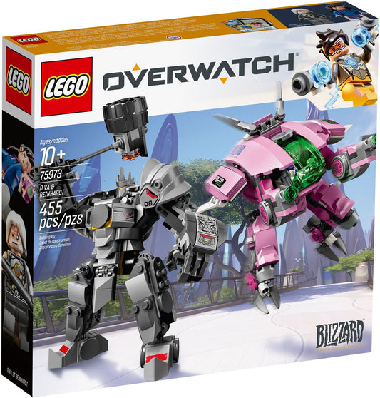 LEGO 75973 D.Va & Reinhardt Overwatch Mech & Armor Set - Auzzistore