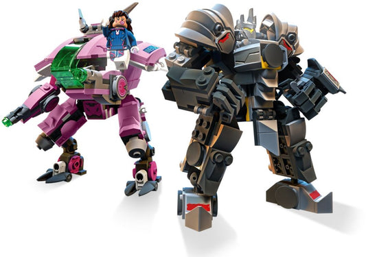 LEGO 75973 D.Va & Reinhardt Overwatch Mech & Armor Set – view 2 - Auzzistore